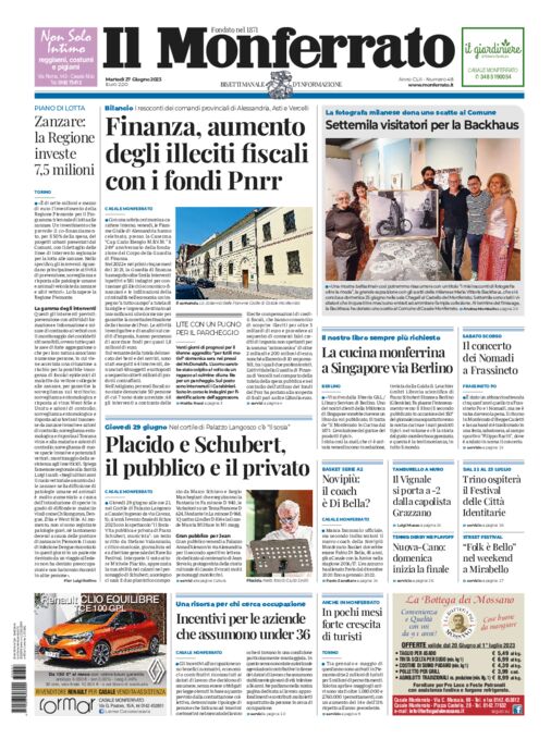 Il Monferrato - Edizione 48 del 27/06/2023